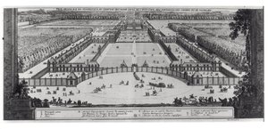 Perspectiva Geral Vista do Chateau e Jardins de Richelieu
